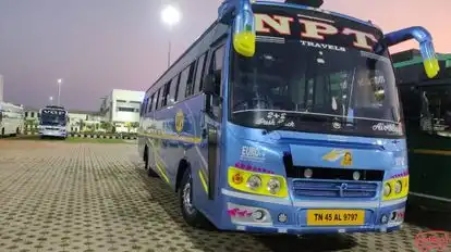 NPT Tours & Travels Bus-Front Image
