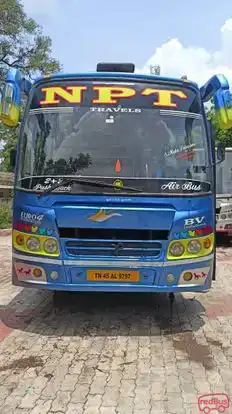 NPT Tours & Travels Bus-Front Image