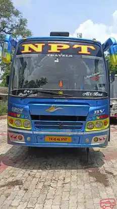 NPT Tours & Travels Bus-Front Image