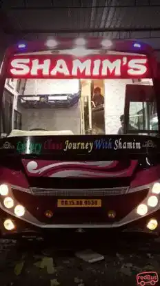 New Shamim Transport Bus-Front Image