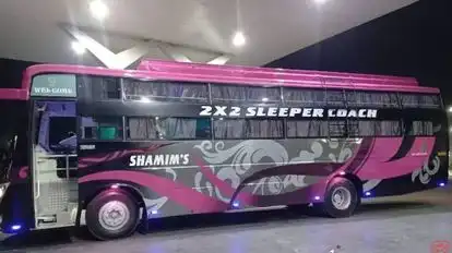 New Shamim Transport Bus-Side Image