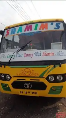 New Shamim Transport Bus-Front Image