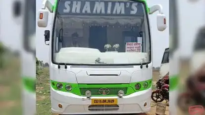 New Shamim Transport Bus-Front Image