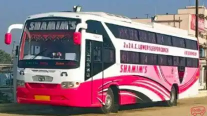 New Shamim Transport Bus-Front Image