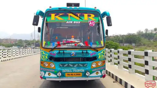 KNR Tours & Travels Bus-Front Image