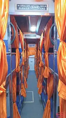 KNR Tours & Travels Bus-Seats layout Image