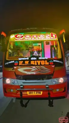 Shree Ganesh Travels  Bus-Front Image