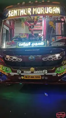 Sri Senthur Murugan Travels Bus-Front Image