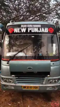 New Punjab Travels  Bus-Front Image