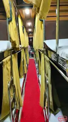 Shri Radhe Radhe Bus-Seats layout Image