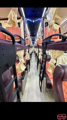 Ashirwad Bus Services Bus-Seats layout Image