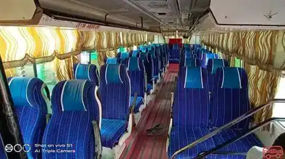 Raj Travels Jabalpur  Bus-Seats layout Image