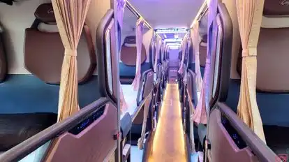 Kallada Travels G4 Bus-Seats layout Image