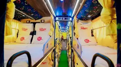 Surya Travels  Bus-Seats layout Image