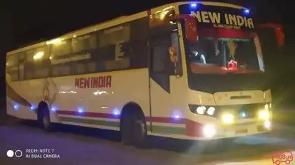 New India Bus Service Bus-Front Image