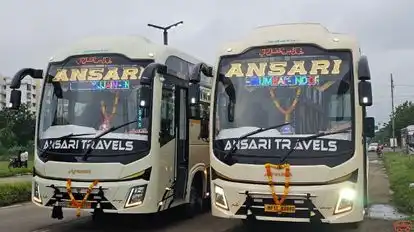 Ansari Travels Bus-Front Image