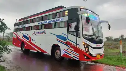 Ansari Travels Bus-Side Image