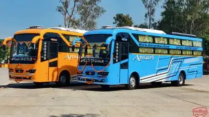Ansari Travels Bus-Front Image