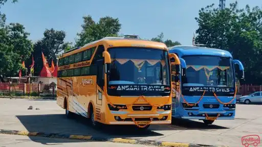 Ansari Travels Bus-Front Image