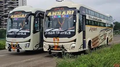 Ansari Travels Bus-Front Image