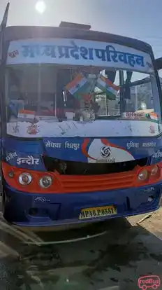 Ahire Bus -MP Parivahan Bus-Front Image