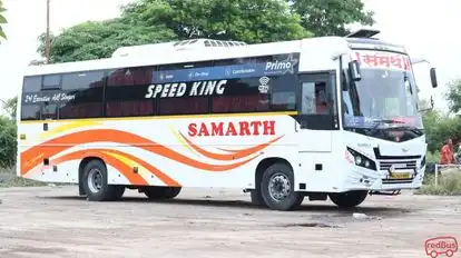 Samarth Travels Bus-Side Image