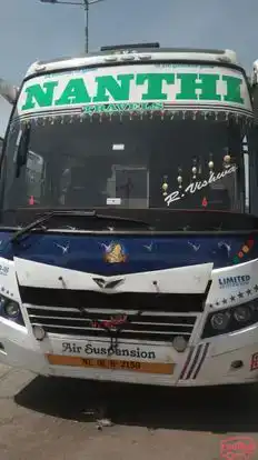 NANTHI TRAVELS Bus-Front Image