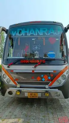 V DHANRAJ Bus-Front Image