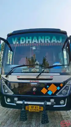 V DHANRAJ Bus-Front Image