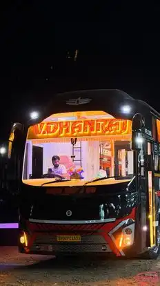 V DHANRAJ Bus-Front Image