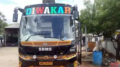 Diwakar Travels Bus-Front Image