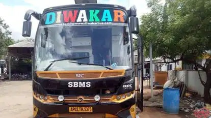 Diwakar Travels Bus-Front Image