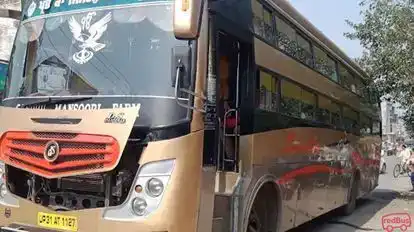 Sandhu Transport  Bus-Front Image