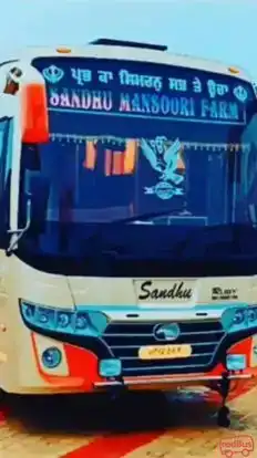 Sandhu Transport  Bus-Front Image