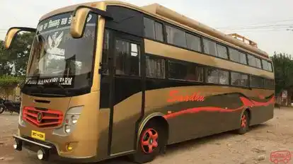 Sandhu Transport  Bus-Front Image