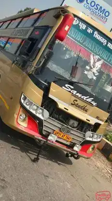 Sandhu Transport  Bus-Front Image