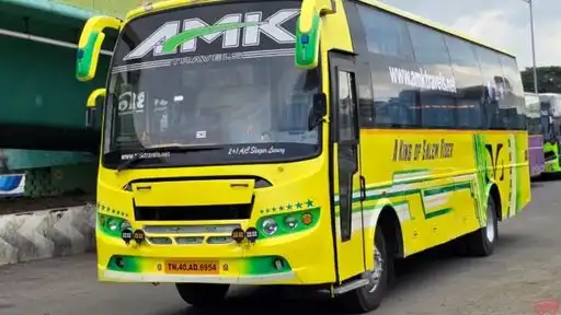 AMK TRAVELS Bus-Front Image