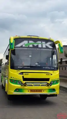 AMK TRAVELS Bus-Front Image
