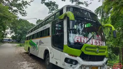 Annesha Travels Bus-Side Image