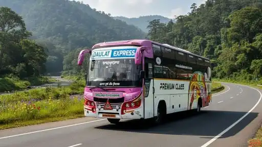 Daulat Express Bus-Front Image