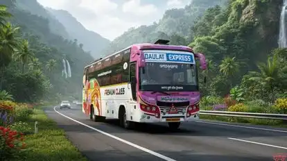 Daulat Express Bus-Side Image
