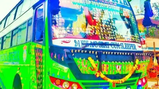 Sri Laxmi Sravanthi Siva Tours And Travels Bus-Front Image