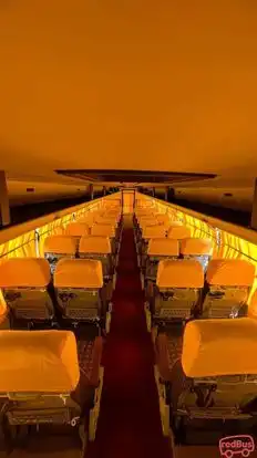 Aryan Travels Bus-Seats layout Image