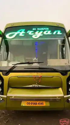 Aryan Travels Bus-Front Image