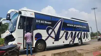 Aryan Travels Bus-Side Image