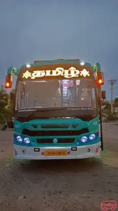 Tamil Travels and Tours Bus-Front Image