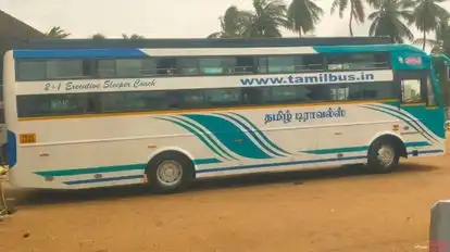 Tamil Travels and Tours Bus-Side Image