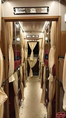 KING TRAVELS Bus-Seats layout Image