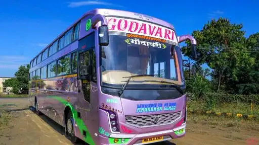 Godavari Travels Bus-Front Image
