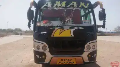 Aman Bus Service Bus-Front Image